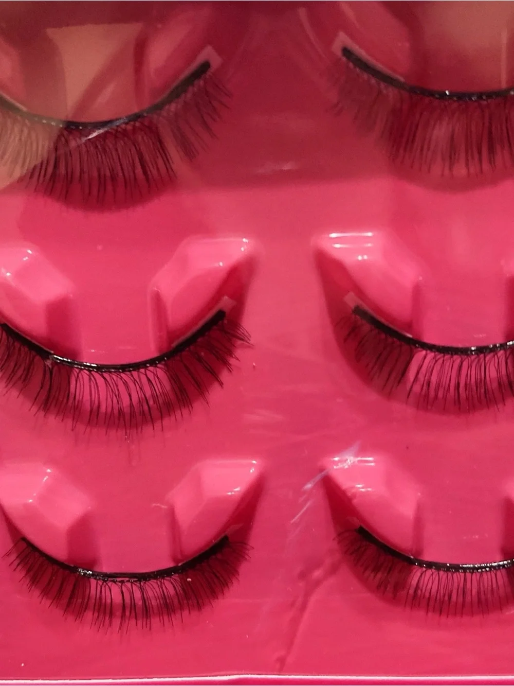 Flirt Self-Adhesive False Lashes – Black (3 Pairs)